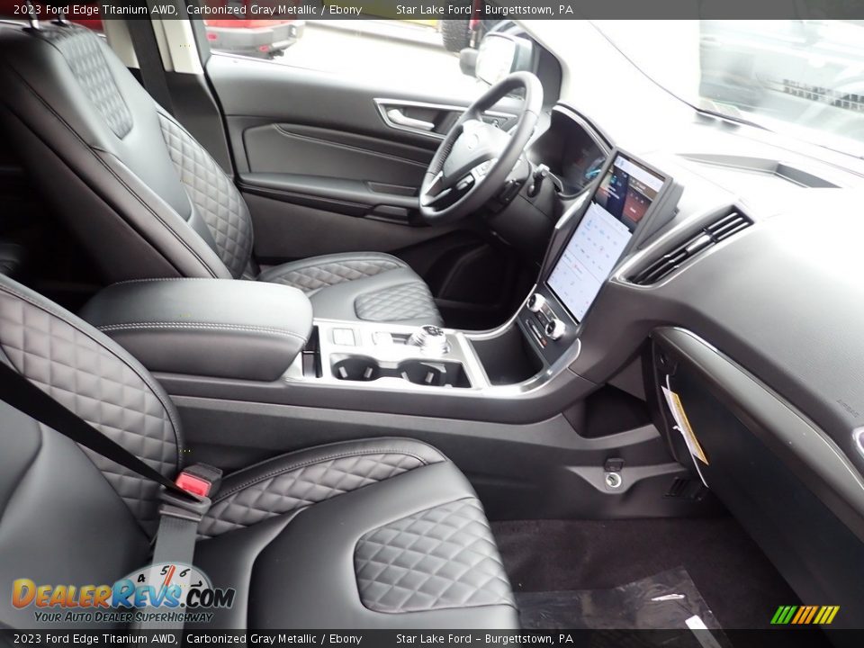 Front Seat of 2023 Ford Edge Titanium AWD Photo #9