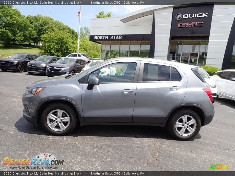 2020 Chevrolet Trax LS Satin Steel Metallic / Jet Black Photo #2