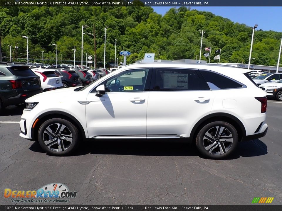 Snow White Pearl 2023 Kia Sorento Hybrid SX Prestige AWD Hybrid Photo #5