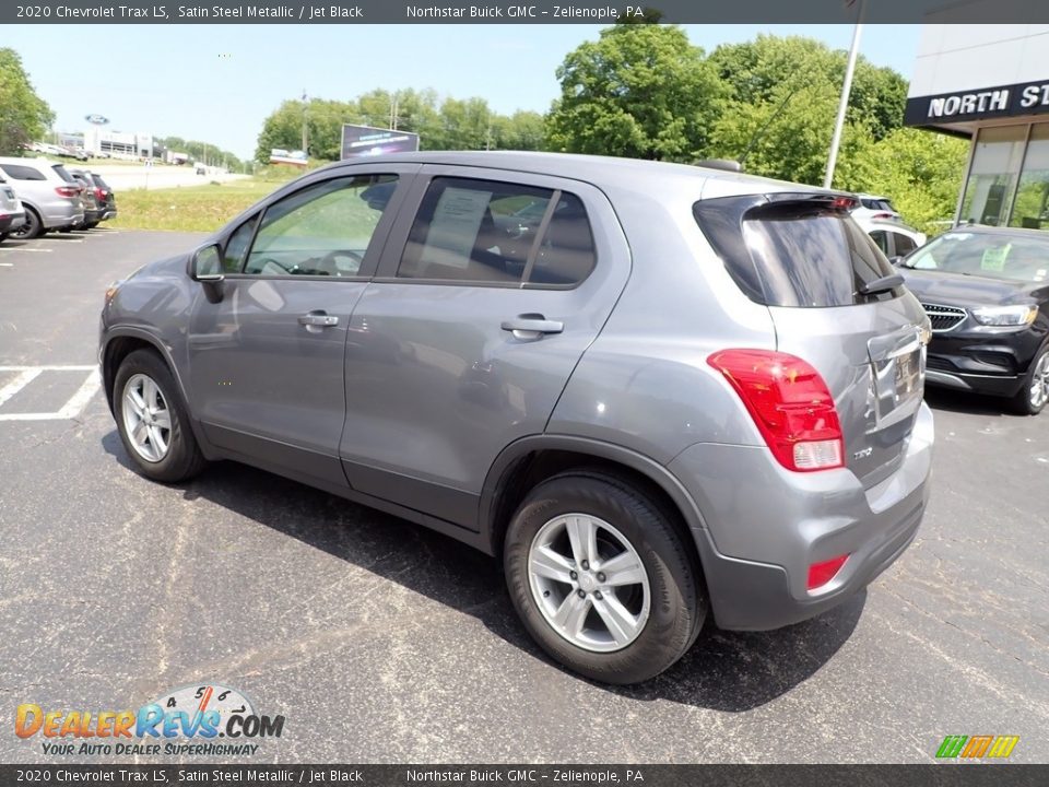 2020 Chevrolet Trax LS Satin Steel Metallic / Jet Black Photo #3