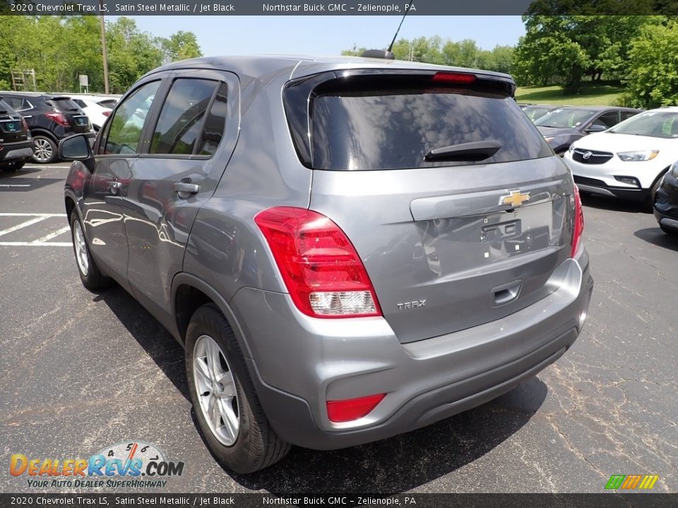 2020 Chevrolet Trax LS Satin Steel Metallic / Jet Black Photo #4