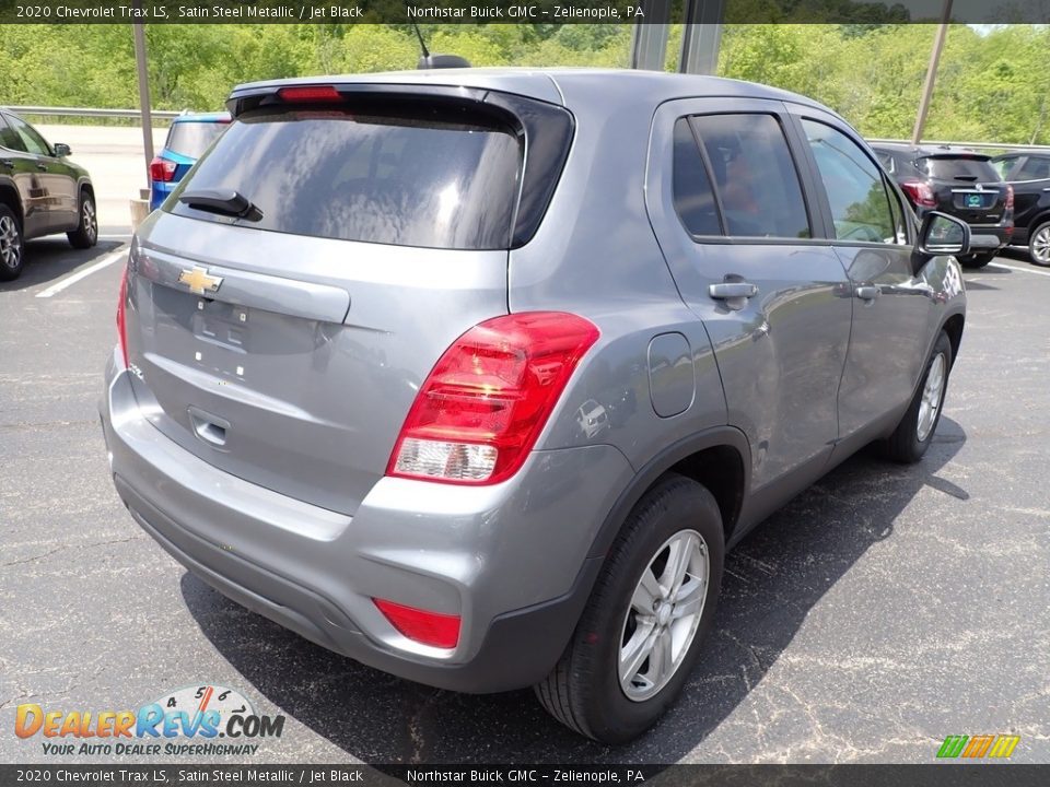 2020 Chevrolet Trax LS Satin Steel Metallic / Jet Black Photo #6