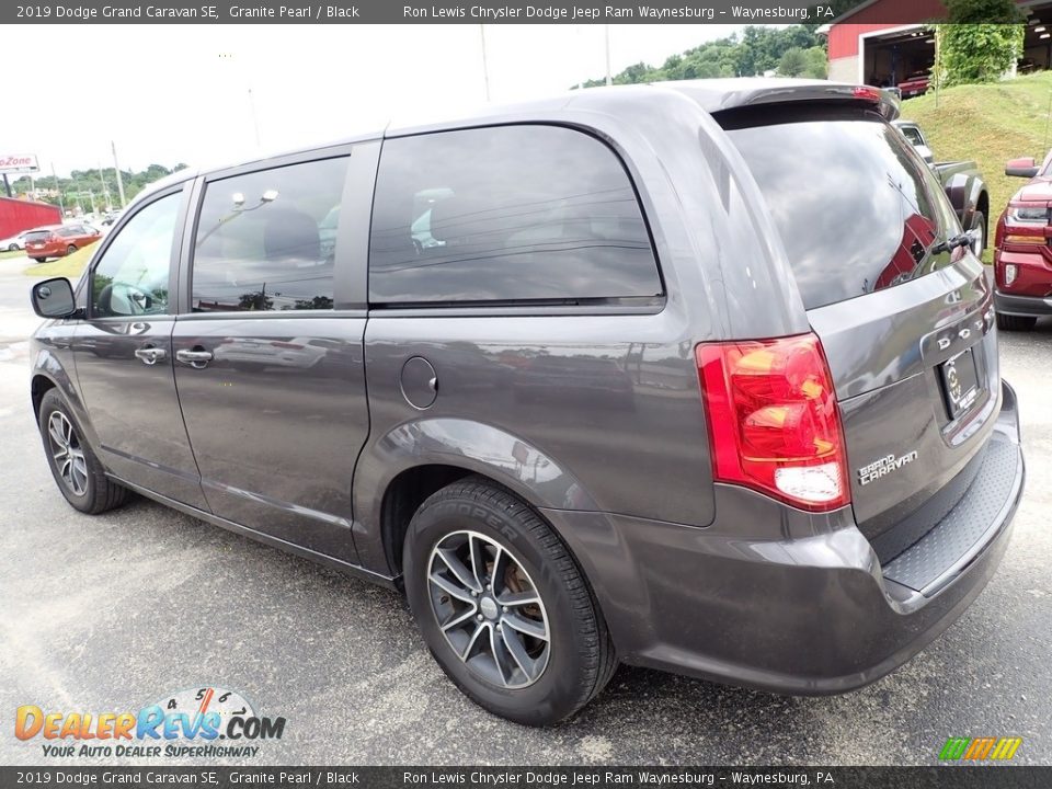 2019 Dodge Grand Caravan SE Granite Pearl / Black Photo #3