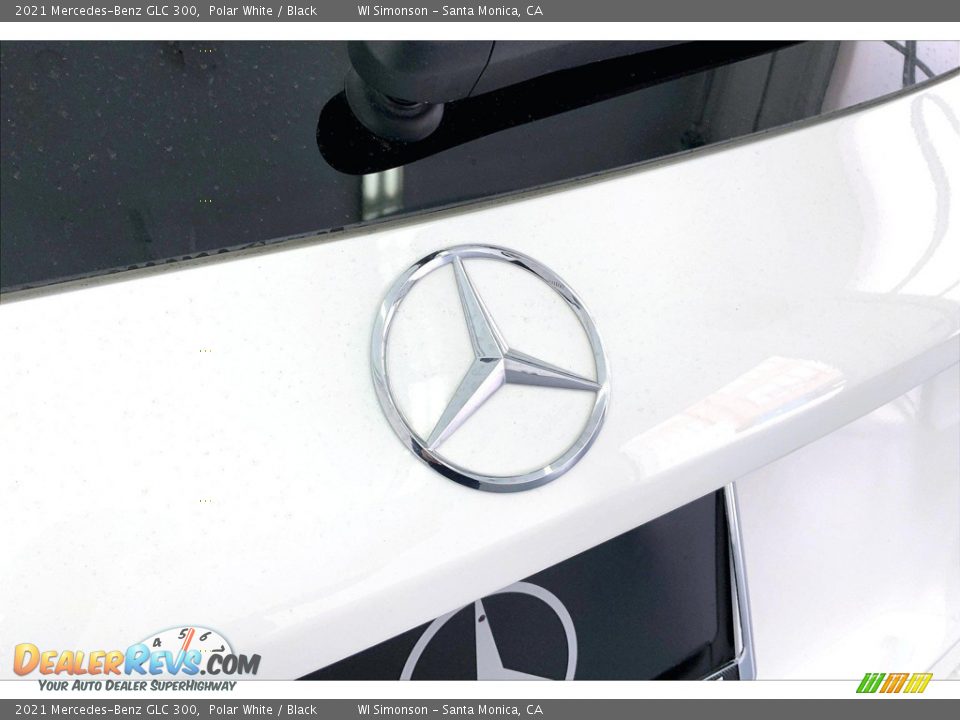 2021 Mercedes-Benz GLC 300 Polar White / Black Photo #7