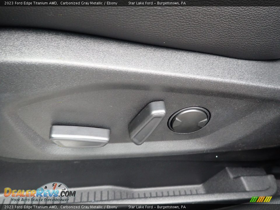2023 Ford Edge Titanium AWD Carbonized Gray Metallic / Ebony Photo #15
