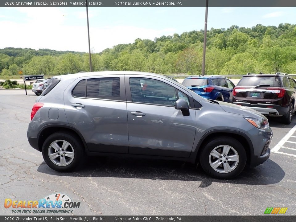 Satin Steel Metallic 2020 Chevrolet Trax LS Photo #8