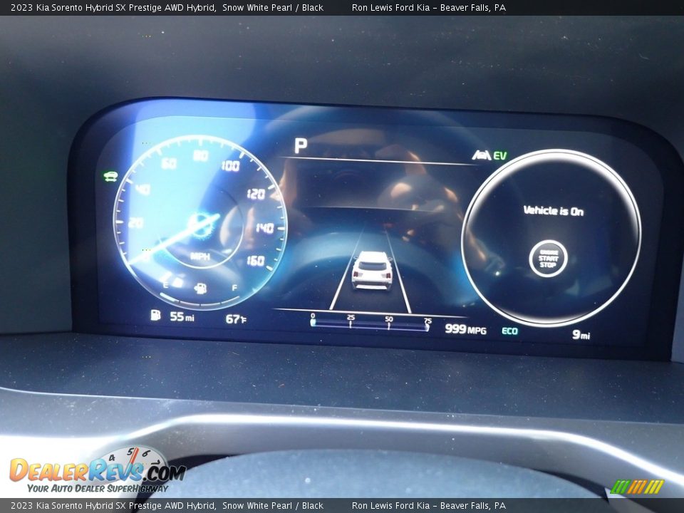 2023 Kia Sorento Hybrid SX Prestige AWD Hybrid Snow White Pearl / Black Photo #17