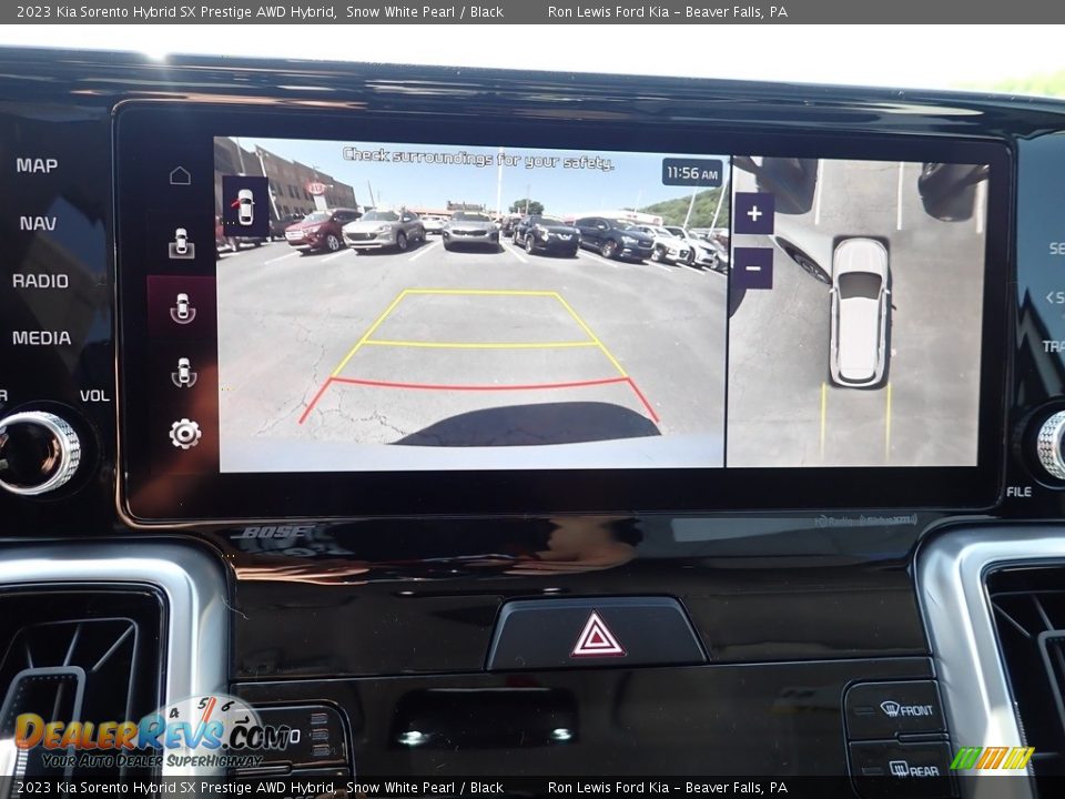 2023 Kia Sorento Hybrid SX Prestige AWD Hybrid Snow White Pearl / Black Photo #18