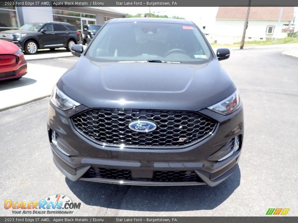 2023 Ford Edge ST AWD Agate Black Metallic / Ebony Photo #8