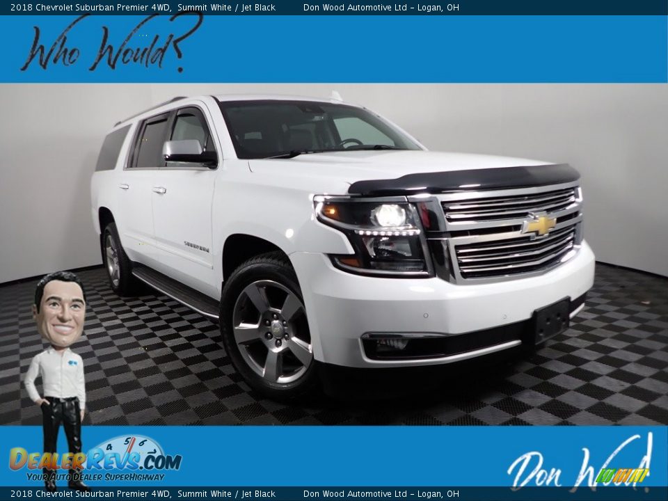 2018 Chevrolet Suburban Premier 4WD Summit White / Jet Black Photo #1