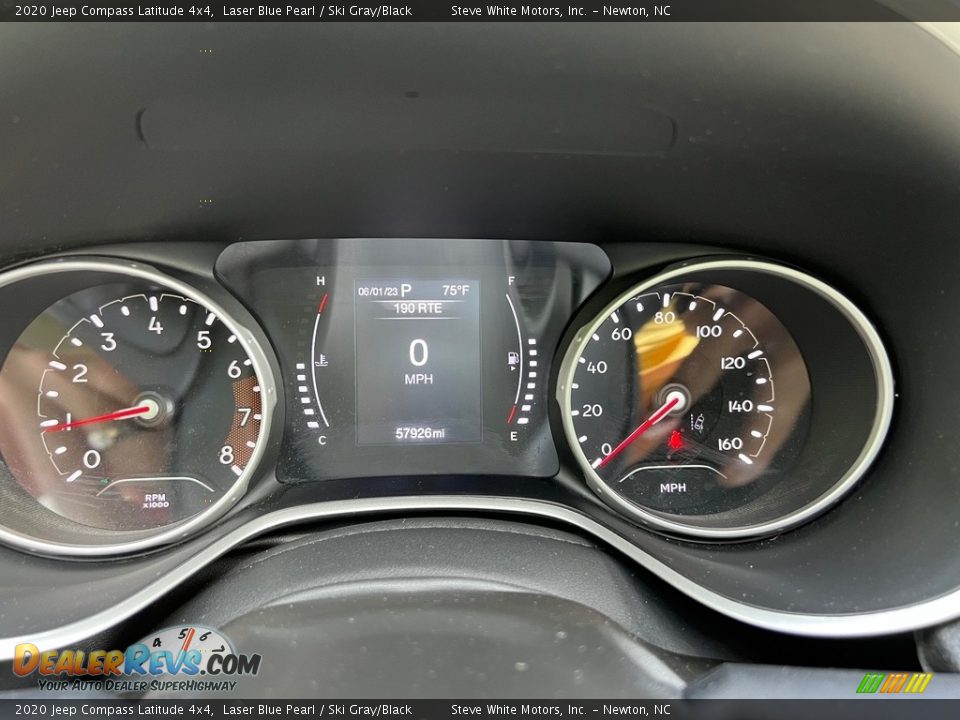 2020 Jeep Compass Latitude 4x4 Gauges Photo #21