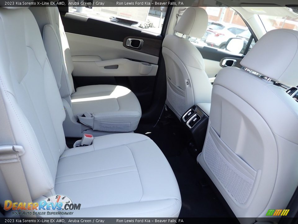 Rear Seat of 2023 Kia Sorento X-Line EX AWD Photo #10