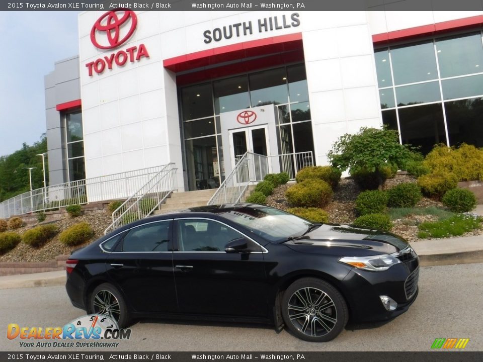 2015 Toyota Avalon XLE Touring Attitude Black / Black Photo #2