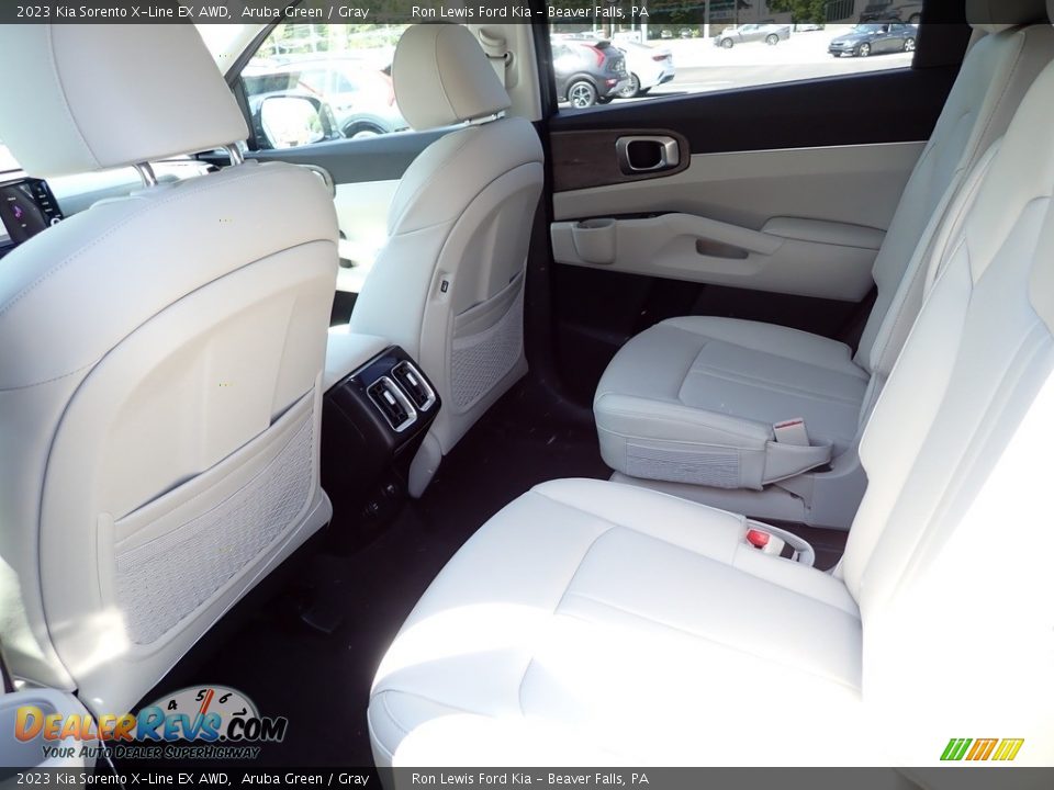 Rear Seat of 2023 Kia Sorento X-Line EX AWD Photo #12
