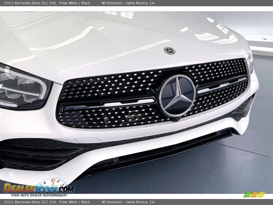 2021 Mercedes-Benz GLC 300 Polar White / Black Photo #30