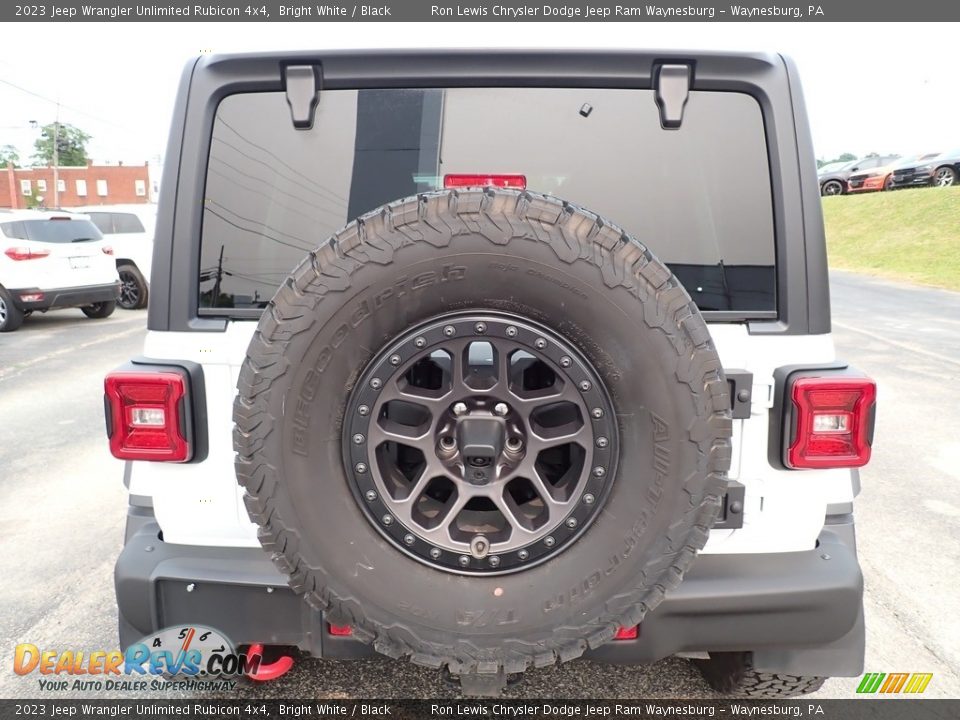 2023 Jeep Wrangler Unlimited Rubicon 4x4 Bright White / Black Photo #4