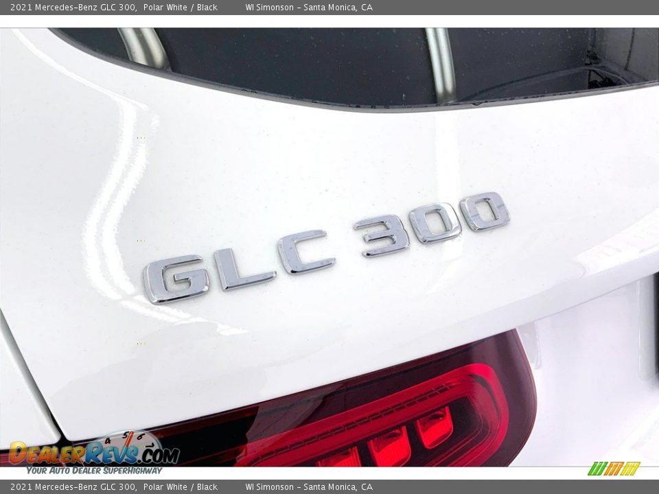 2021 Mercedes-Benz GLC 300 Polar White / Black Photo #31