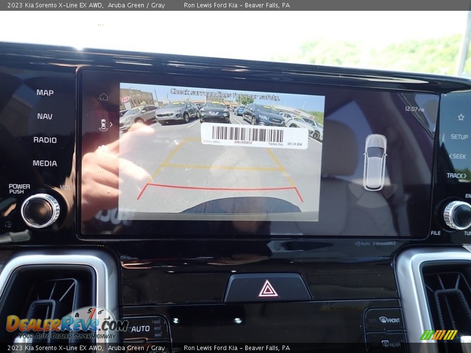 2023 Kia Sorento X-Line EX AWD Aruba Green / Gray Photo #17