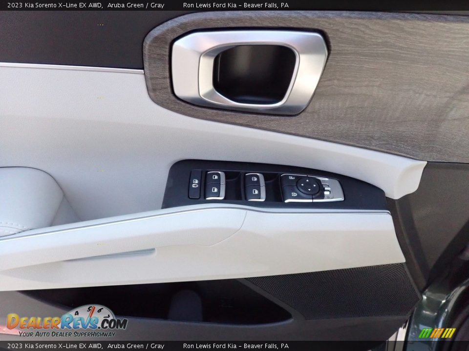 2023 Kia Sorento X-Line EX AWD Aruba Green / Gray Photo #18