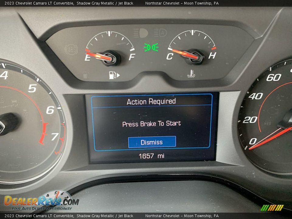 2023 Chevrolet Camaro LT Convertible Gauges Photo #4