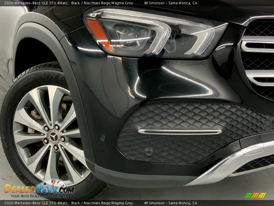 2020 Mercedes-Benz GLE 350 4Matic Black / Macchiato Beige/Magma Grey Photo #3