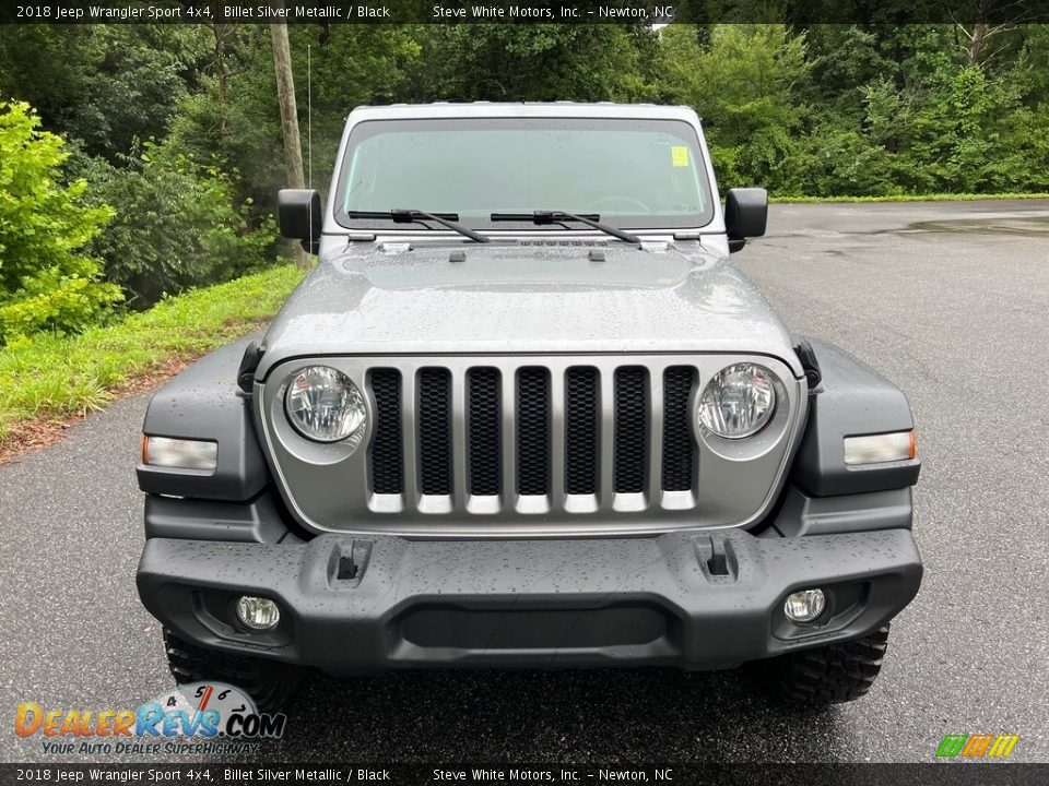 Billet Silver Metallic 2018 Jeep Wrangler Sport 4x4 Photo #3