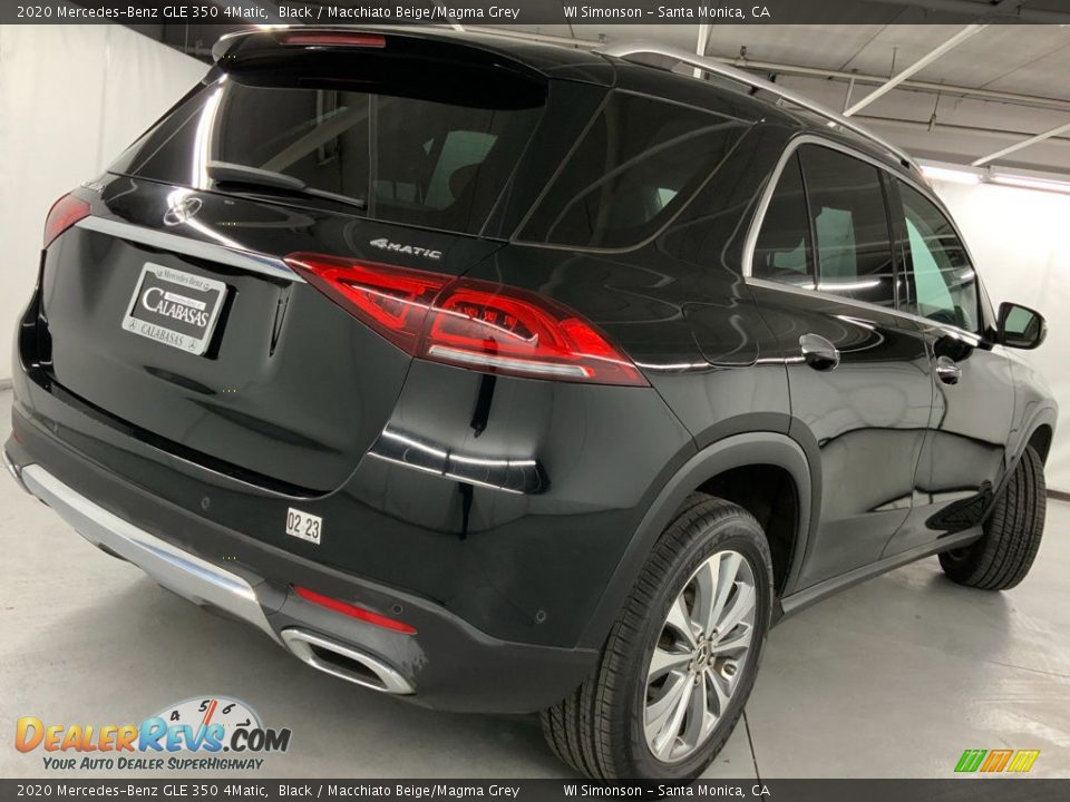 2020 Mercedes-Benz GLE 350 4Matic Black / Macchiato Beige/Magma Grey Photo #5