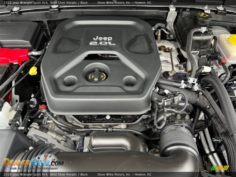 2018 Jeep Wrangler Sport 4x4 2.0 Liter Turbocharged DOHC 16-Valve VVT eTorque 4 Cylinder Engine Photo #9