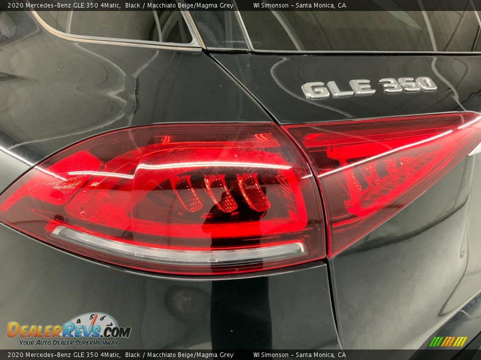 2020 Mercedes-Benz GLE 350 4Matic Black / Macchiato Beige/Magma Grey Photo #12