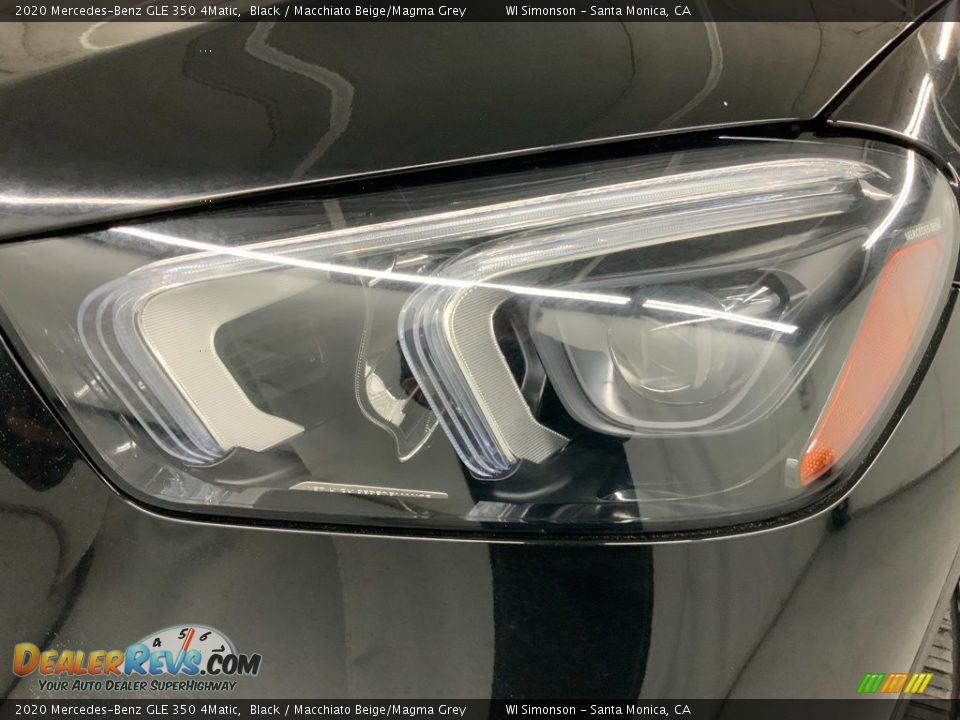 2020 Mercedes-Benz GLE 350 4Matic Black / Macchiato Beige/Magma Grey Photo #15