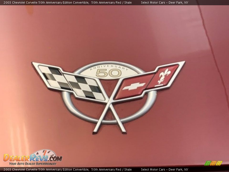 2003 Chevrolet Corvette 50th Anniversary Edition Convertible Logo Photo #14