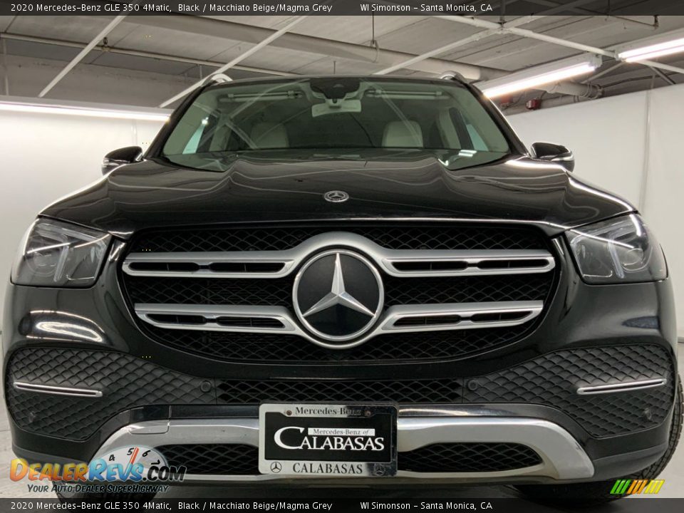 2020 Mercedes-Benz GLE 350 4Matic Black / Macchiato Beige/Magma Grey Photo #16