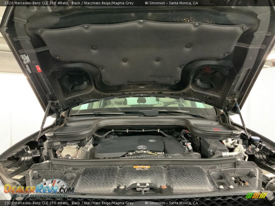2020 Mercedes-Benz GLE 350 4Matic Black / Macchiato Beige/Magma Grey Photo #17