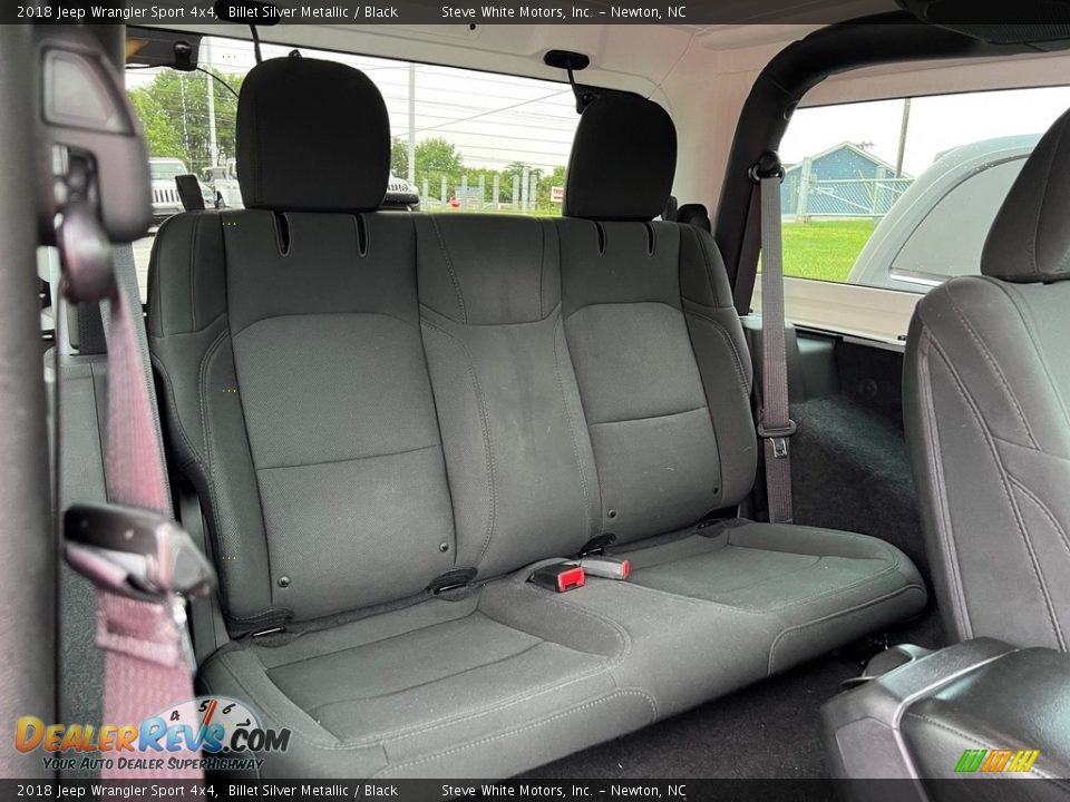 Rear Seat of 2018 Jeep Wrangler Sport 4x4 Photo #16