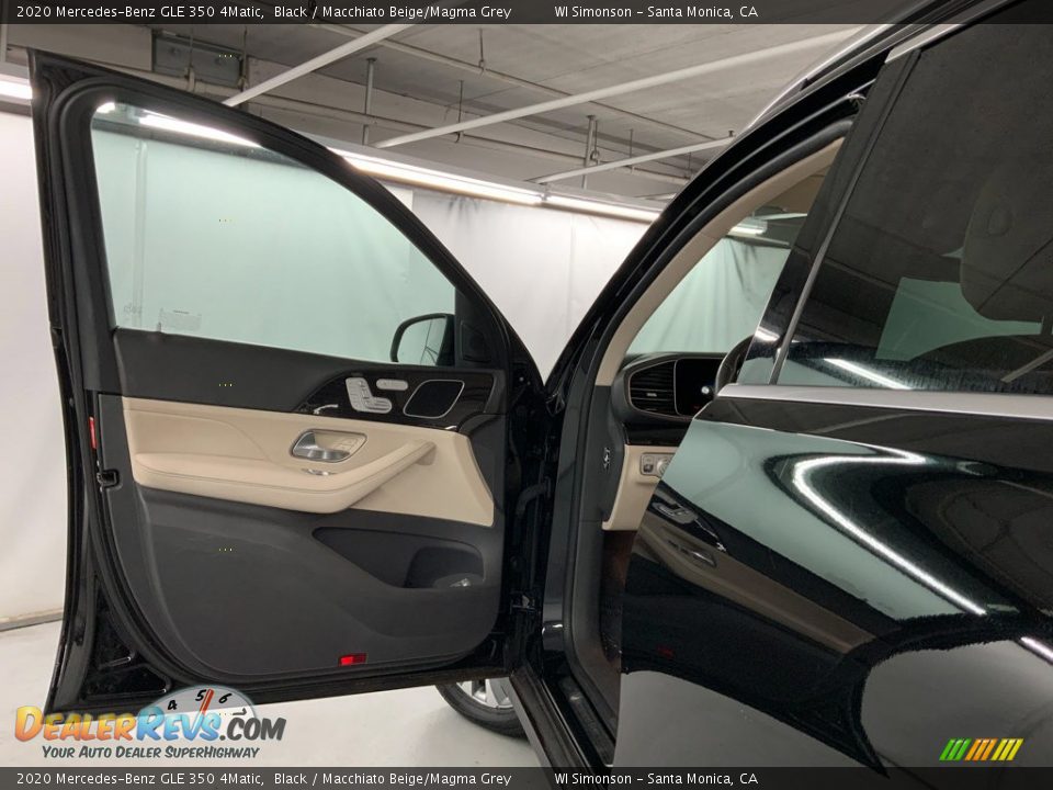 2020 Mercedes-Benz GLE 350 4Matic Black / Macchiato Beige/Magma Grey Photo #20