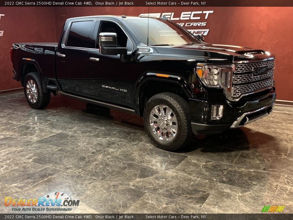 2022 GMC Sierra 2500HD Denali Crew Cab 4WD Onyx Black / Jet Black Photo #3