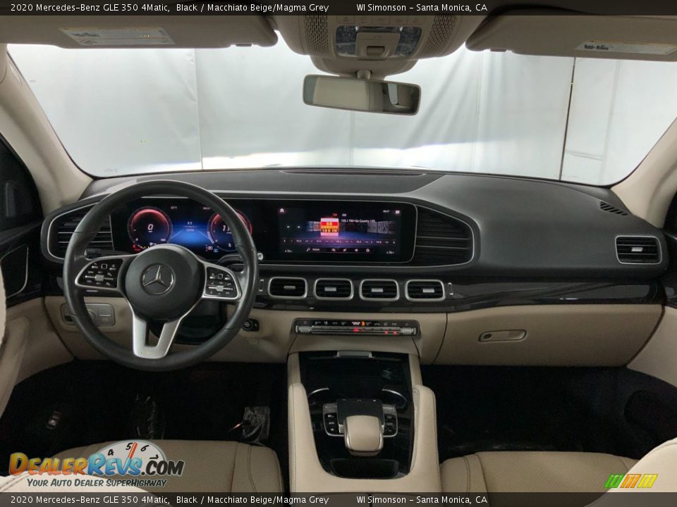 2020 Mercedes-Benz GLE 350 4Matic Black / Macchiato Beige/Magma Grey Photo #23