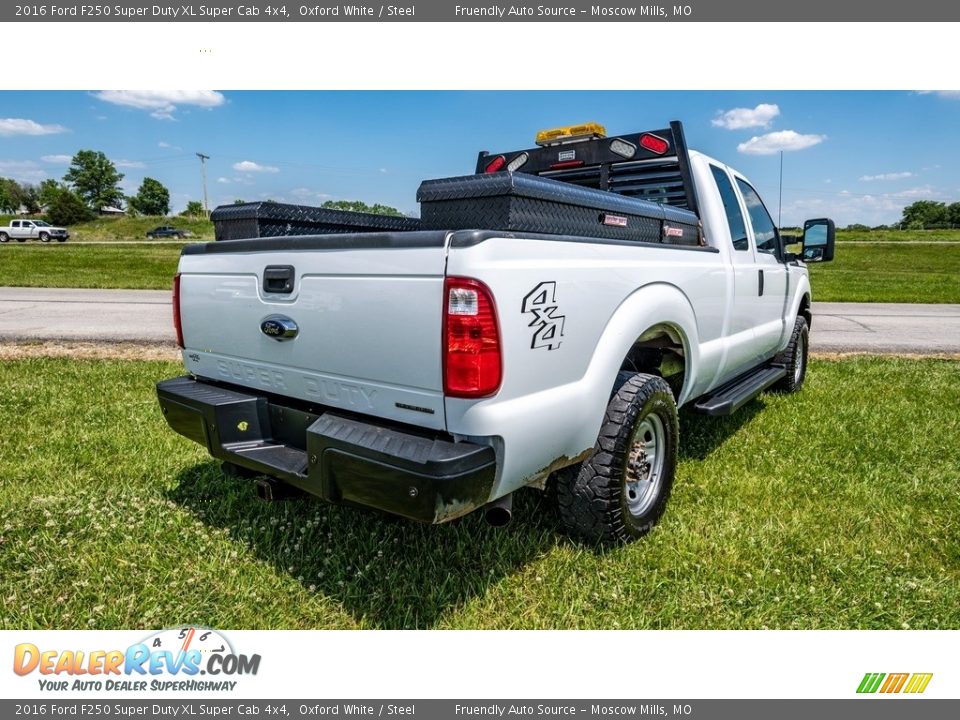 2016 Ford F250 Super Duty XL Super Cab 4x4 Oxford White / Steel Photo #3