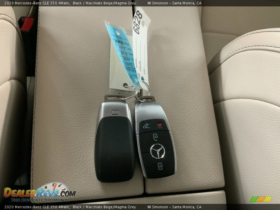 2020 Mercedes-Benz GLE 350 4Matic Black / Macchiato Beige/Magma Grey Photo #28