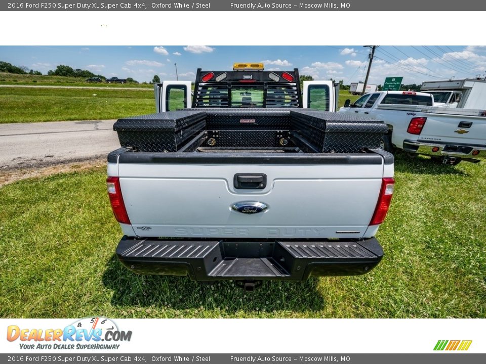 2016 Ford F250 Super Duty XL Super Cab 4x4 Oxford White / Steel Photo #5