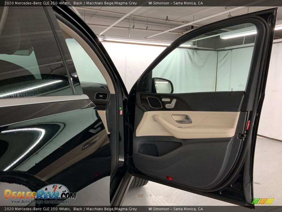 2020 Mercedes-Benz GLE 350 4Matic Black / Macchiato Beige/Magma Grey Photo #31