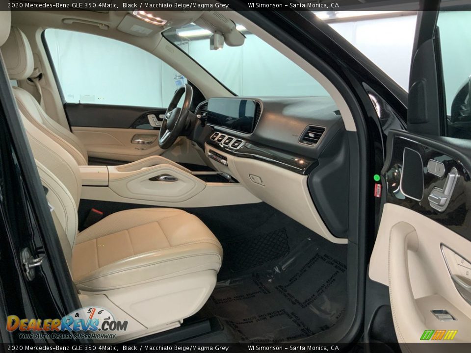 2020 Mercedes-Benz GLE 350 4Matic Black / Macchiato Beige/Magma Grey Photo #32