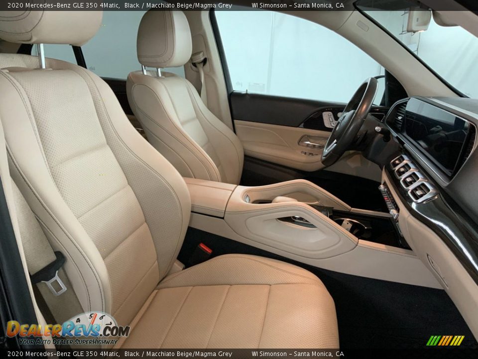 2020 Mercedes-Benz GLE 350 4Matic Black / Macchiato Beige/Magma Grey Photo #33