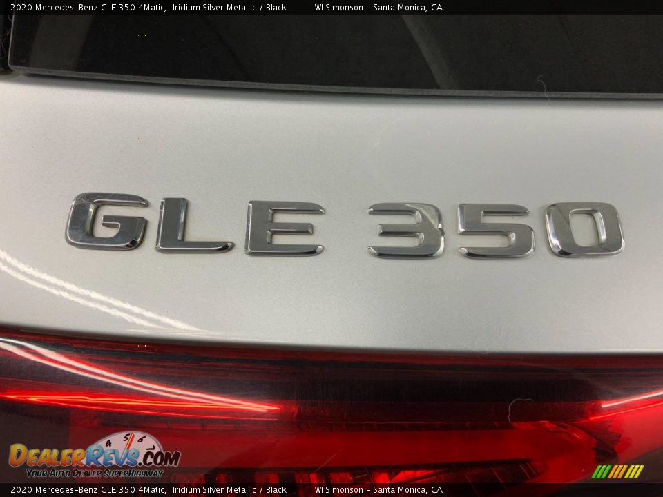 2020 Mercedes-Benz GLE 350 4Matic Iridium Silver Metallic / Black Photo #11