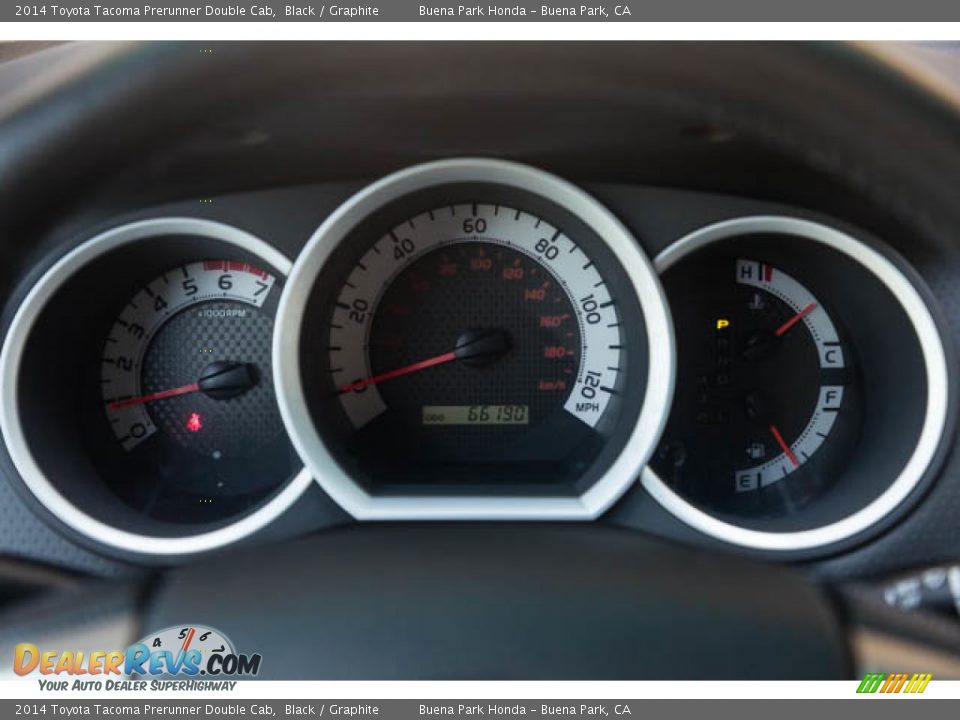 2014 Toyota Tacoma Prerunner Double Cab Black / Graphite Photo #24