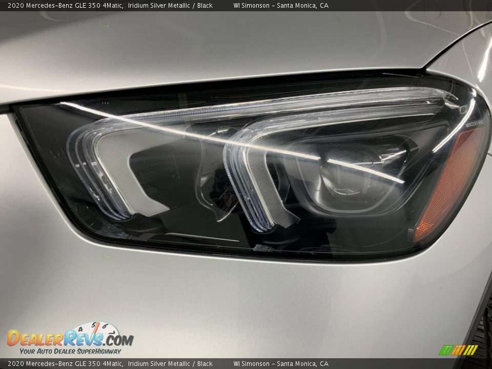 2020 Mercedes-Benz GLE 350 4Matic Iridium Silver Metallic / Black Photo #15