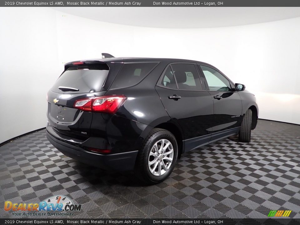 2019 Chevrolet Equinox LS AWD Mosaic Black Metallic / Medium Ash Gray Photo #9