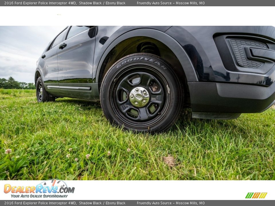 2016 Ford Explorer Police Interceptor 4WD Shadow Black / Ebony Black Photo #2