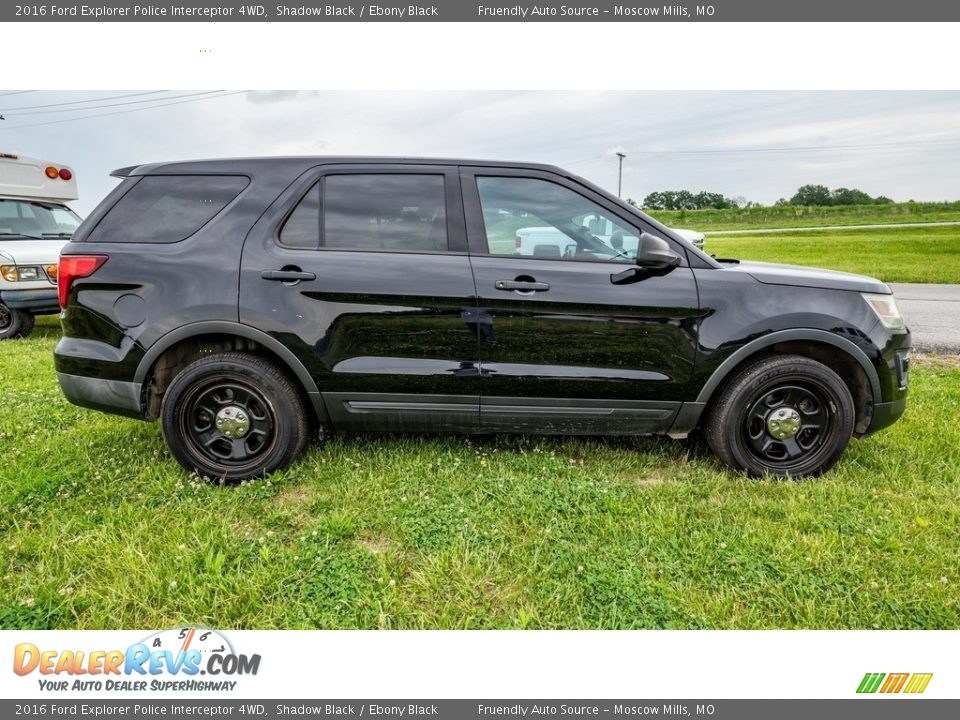 2016 Ford Explorer Police Interceptor 4WD Shadow Black / Ebony Black Photo #3