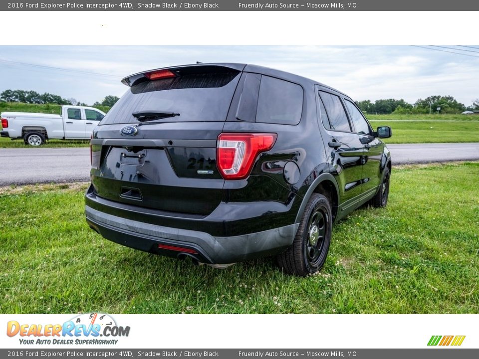 2016 Ford Explorer Police Interceptor 4WD Shadow Black / Ebony Black Photo #4